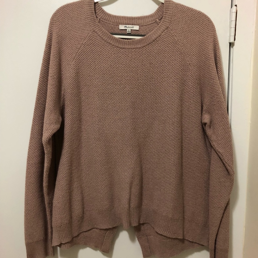 Madewell Slit Back Sweater